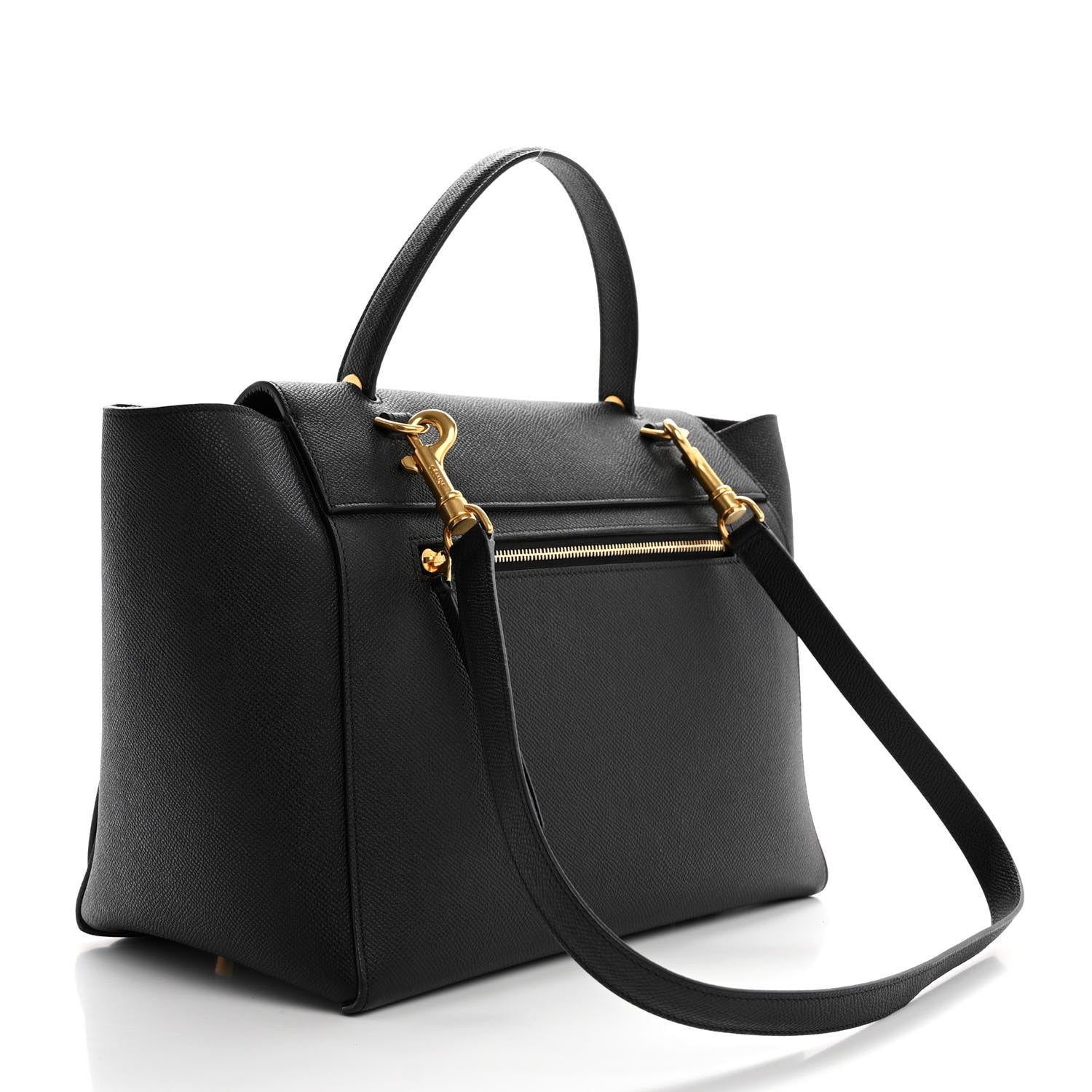 Celine Grained Calfskin Mini Belt Bag Black 3 of 10