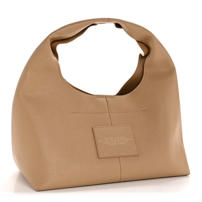 Marc Jacobs Grained Calfskin Medium The Sack Bag Camel 4 of 13