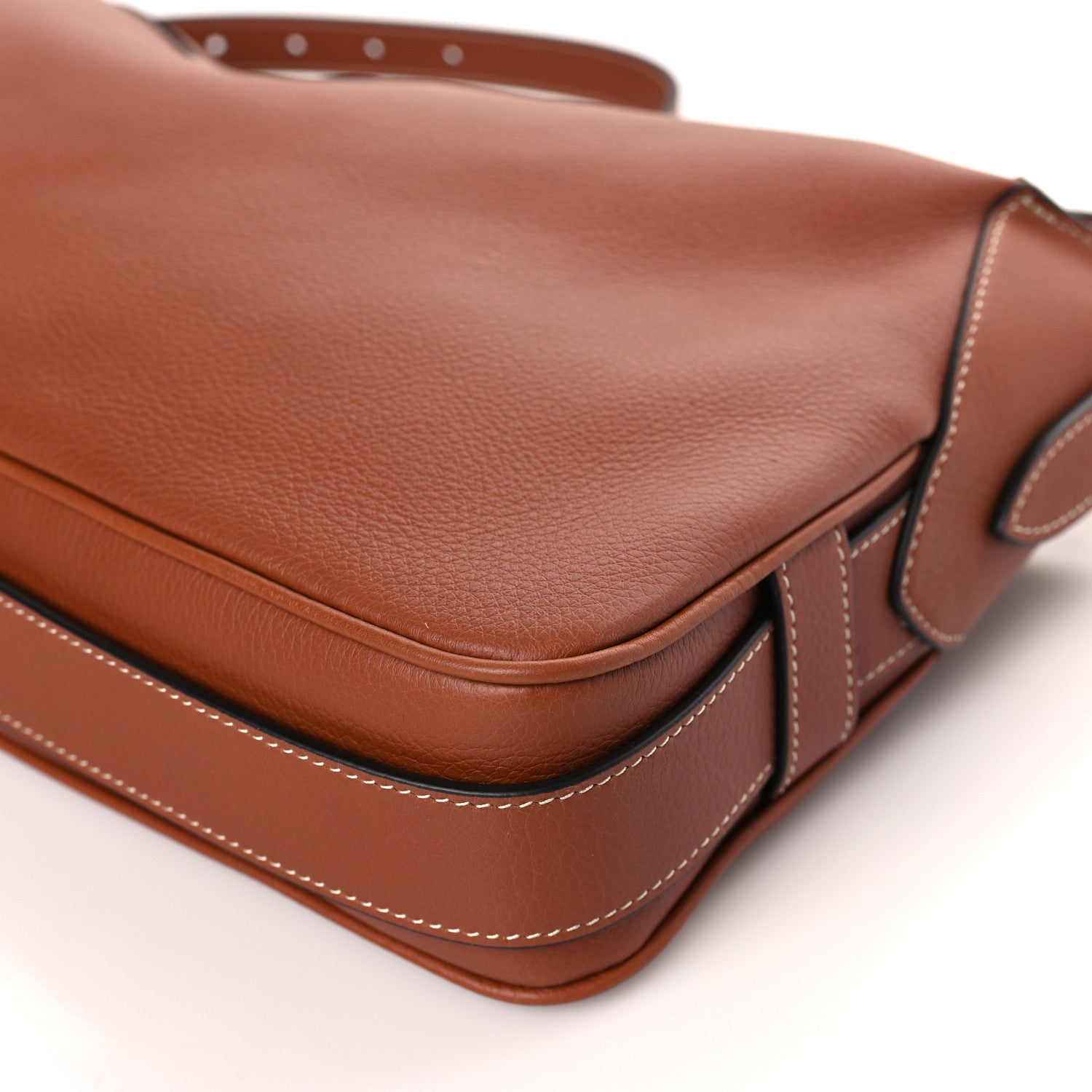 Celine Supple Calfskin Medium Romy Shoulder Bag Tan 9 of 9