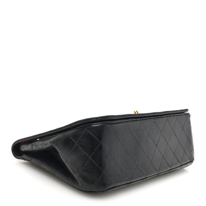 Chanel Lambskin Quilted Medium Double Pocket Flap Black 4 of 12