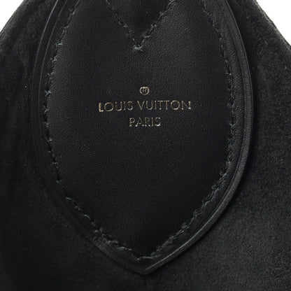 Louis Vuitton Monogram Flower Hobo Black 6 of 12
