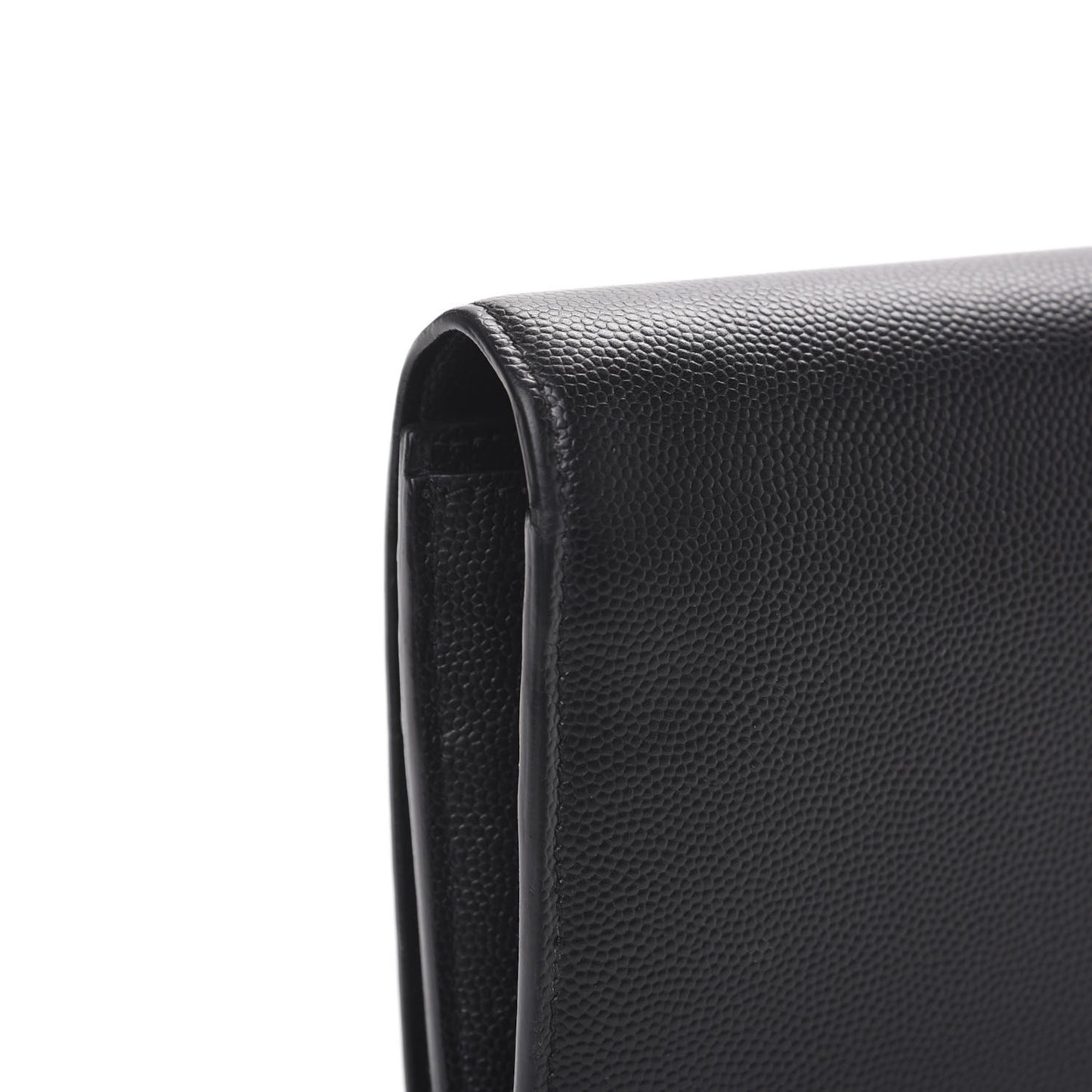Grain De Poudre Classic Monogram Cassandre Wallet Black