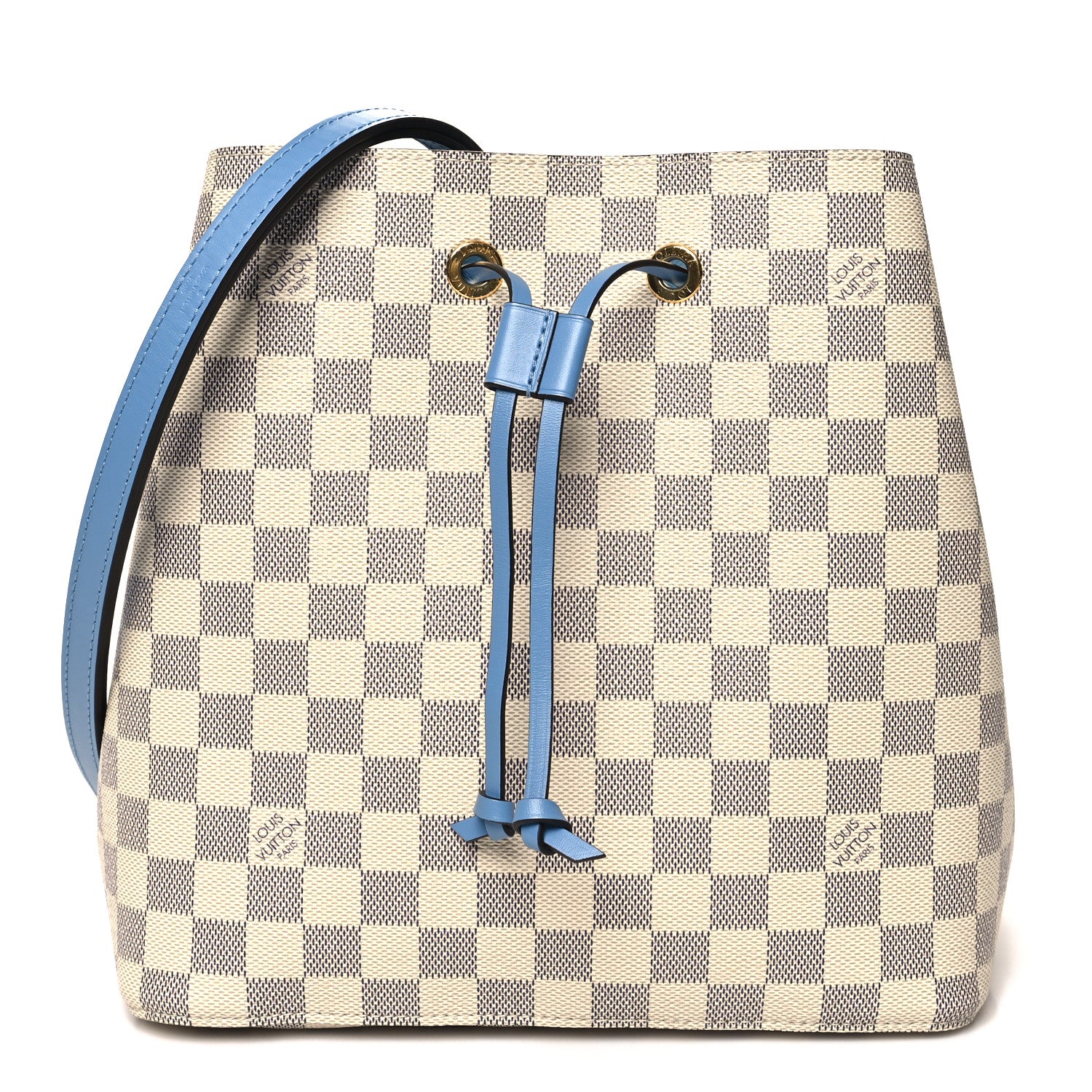Louis Vuitton Damier Azur Neonoe MM Bleuet 1 of 9