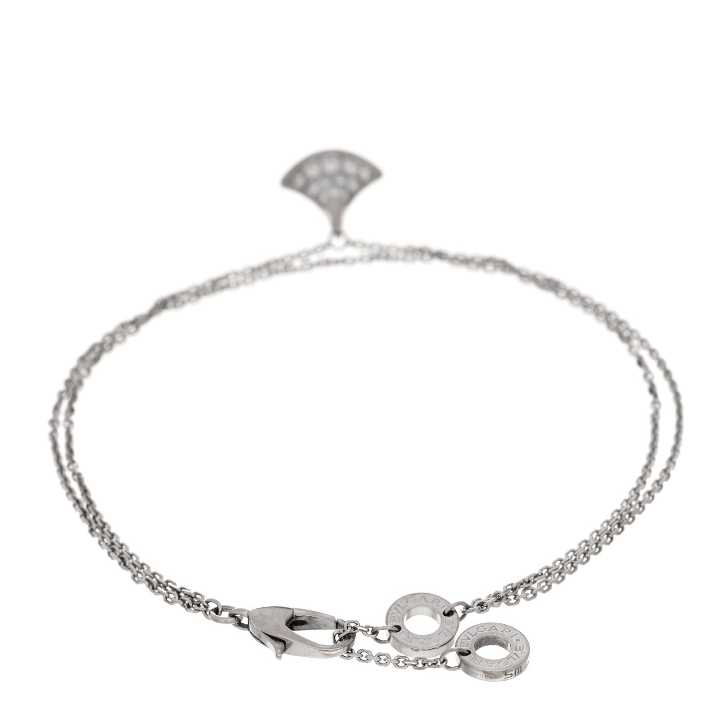 18K White Gold Diamond Divas' Dream Bracelet SM