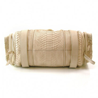 Chloe Python Silverado Shoulder Bag Hobo Ivory 5 of 10