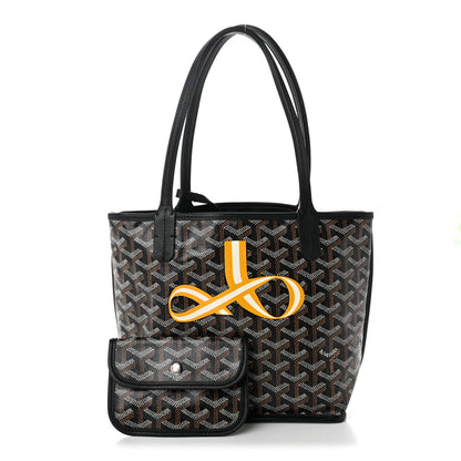 Goyard Goyardine Banniere Reversible Mini Anjou Black 4 of 18