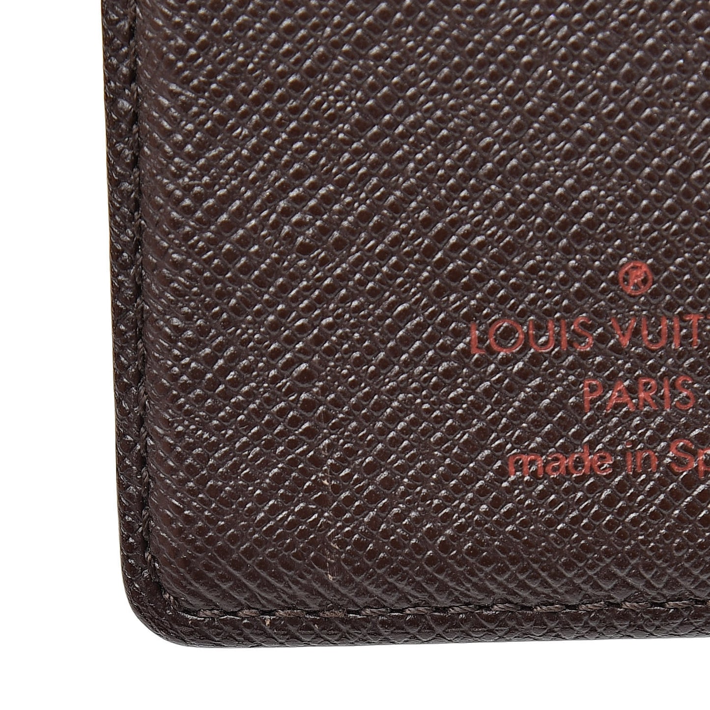 Damier Ebene Small Ring Agenda Cover