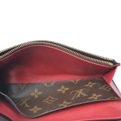 Louis Vuitton Monogram Emilie Wallet Red 8 of 8