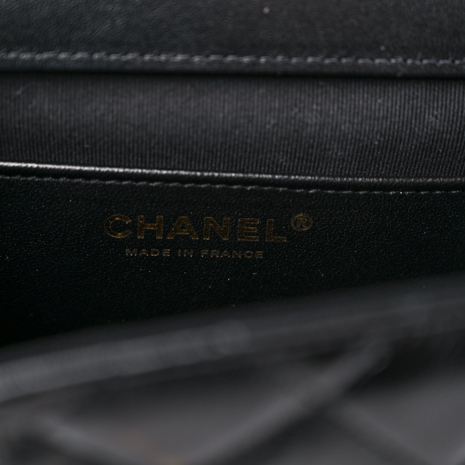 Chanel Shiny Lambskin Quilted Mini Flap Black 6 of 10
