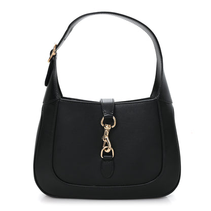 Gucci Calfskin Small Jackie Shoulder Bag Black 1 of 9
