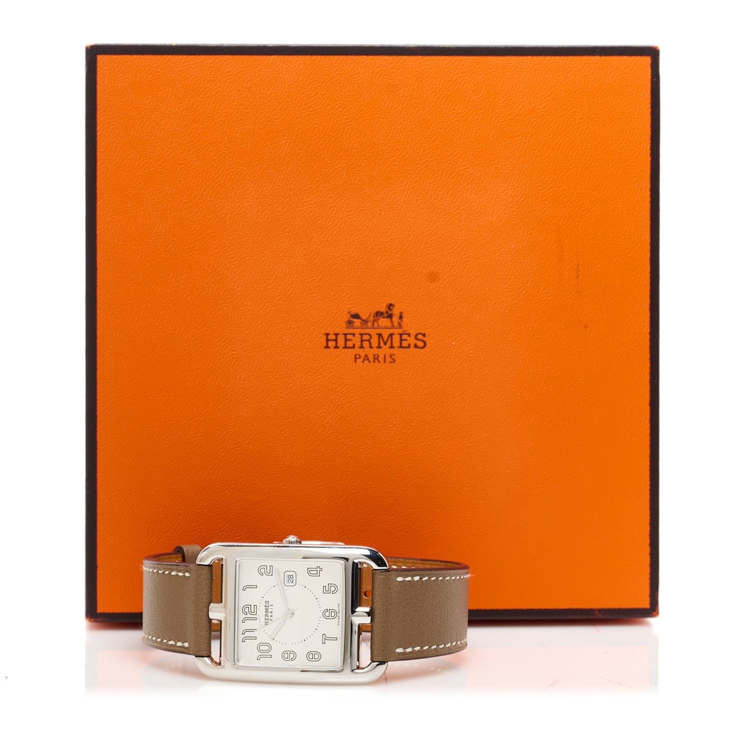 Stainless Steel Swift 29mm Cape Cod Quartz Watch Etoupe