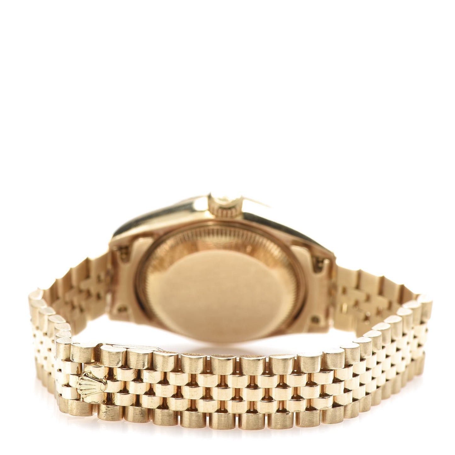 18K Yellow Gold 26mm Oyster Perpetual Datejust Watch Linen 69178