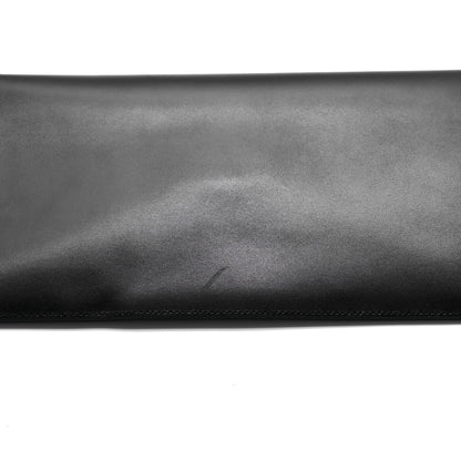 Saint Laurent Smooth Shiny Calfskin Monogram Uptown Pouch Black 11 of 11
