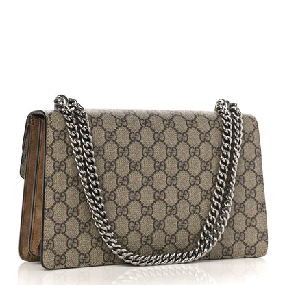 Gucci GG Supreme Monogram Small Dionysus Shoulder Bag Taupe 2 of 16