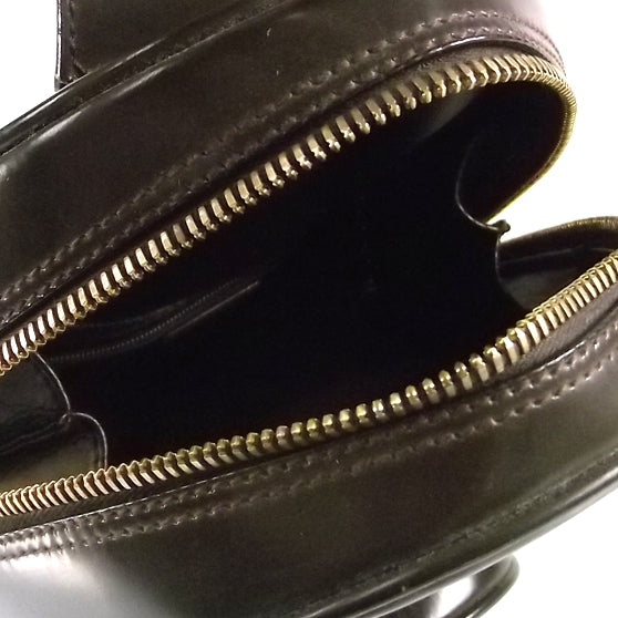 Gucci Leather Bamboo Backpack Sling Black 6 of 10