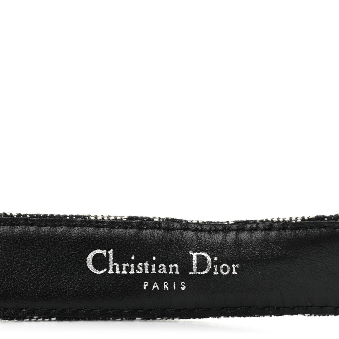 Monogram CD Belt 85 Black