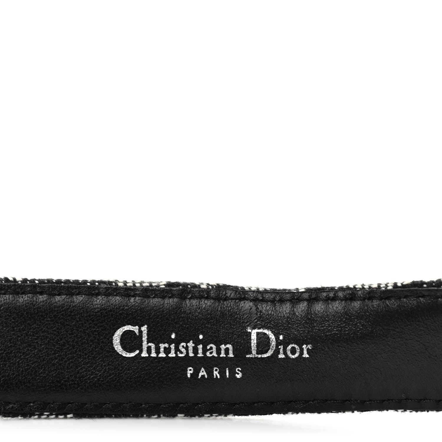 Christian Dior Monogram CD Belt 85 Black 3 of 6