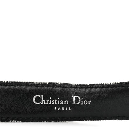 Christian Dior Monogram CD Belt 85 Black 3 of 6