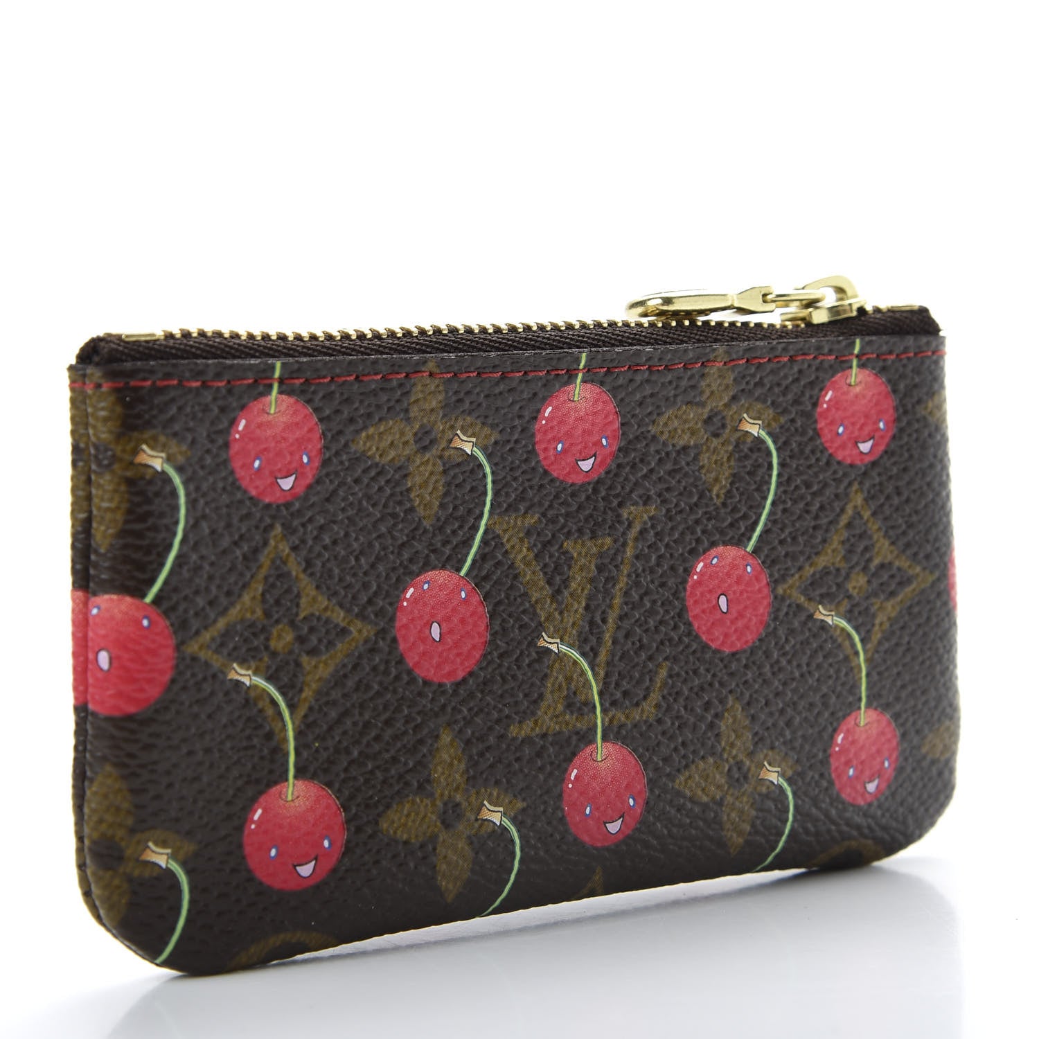 Louis Vuitton Monogram Cerises Key Pouch 4 of 9