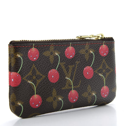 Louis Vuitton Monogram Cerises Key Pouch 4 of 9