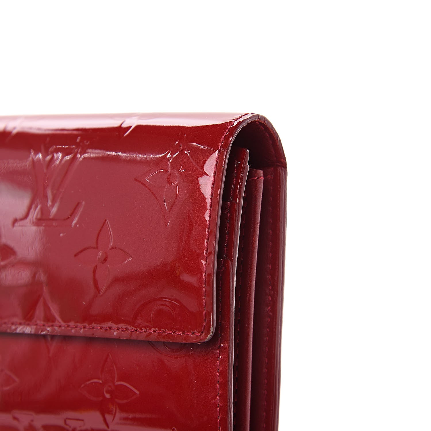 Louis Vuitton Vernis Sarah Wallet Pomme D'Amour 8 of 11