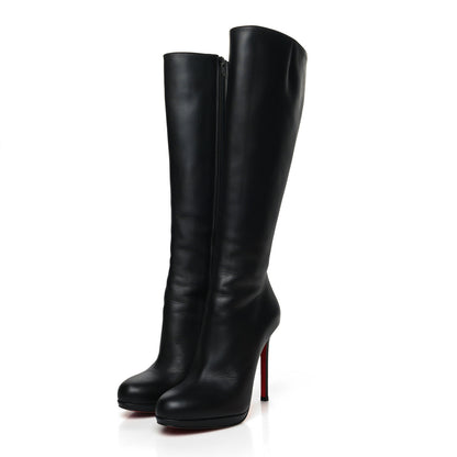Christian Louboutin Calfskin Botalili 120 Tall Boots 36.5 Black 3 of 6