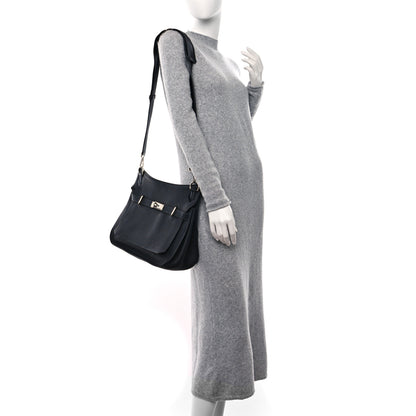 Hermes Taurillon Clemence Jypsiere 34 Black 2 of 11