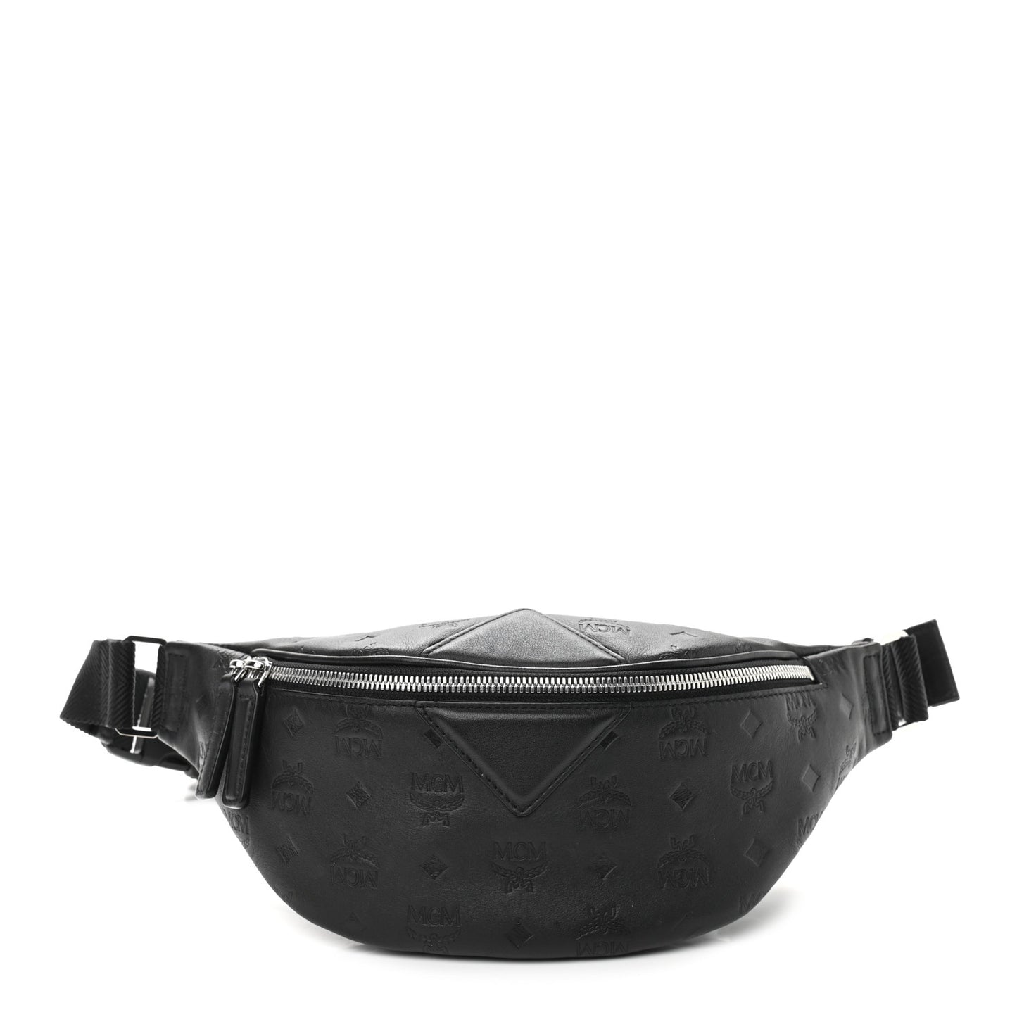 Calfskin Ottomar Monogram Fursten Belt Bag Black