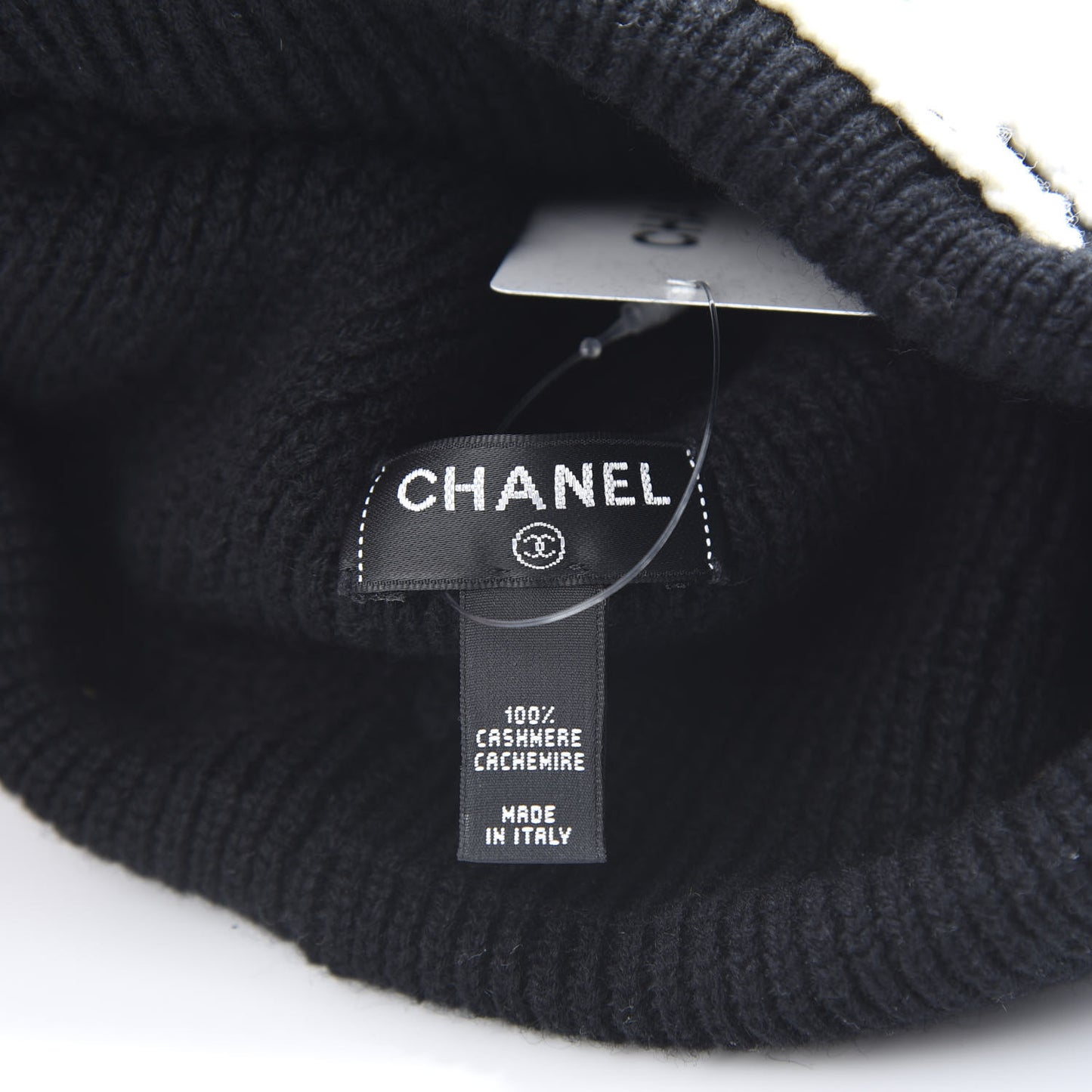 Cashmere CC Beanie Hat Black