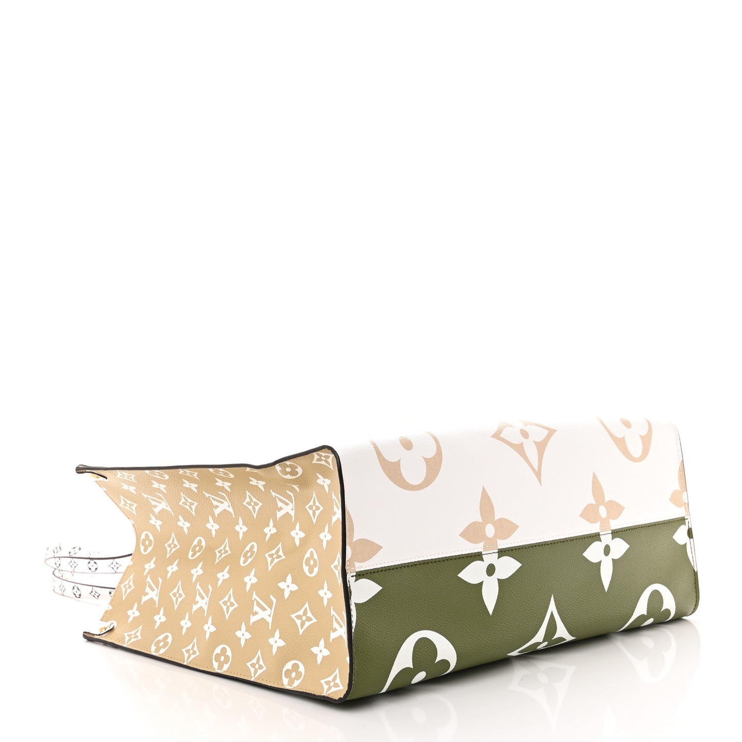 Monogram Giant Onthego GM Kaki Beige