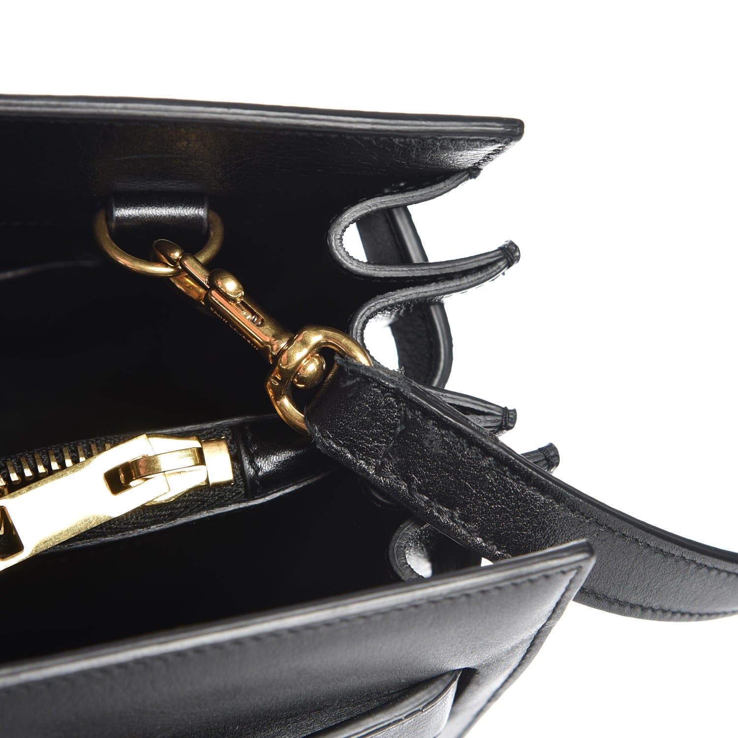 Saint Laurent Calfskin Small Sac De Jour Black 7 of 10