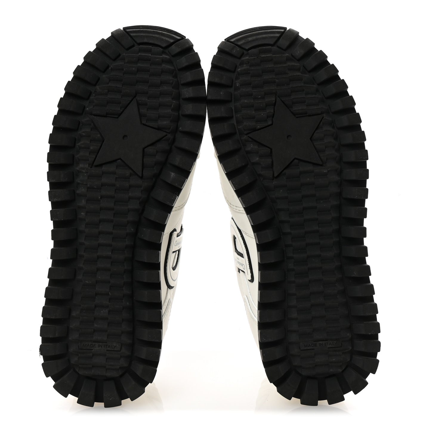 Calfskin C'est Dior Sneakers 37 White Black
