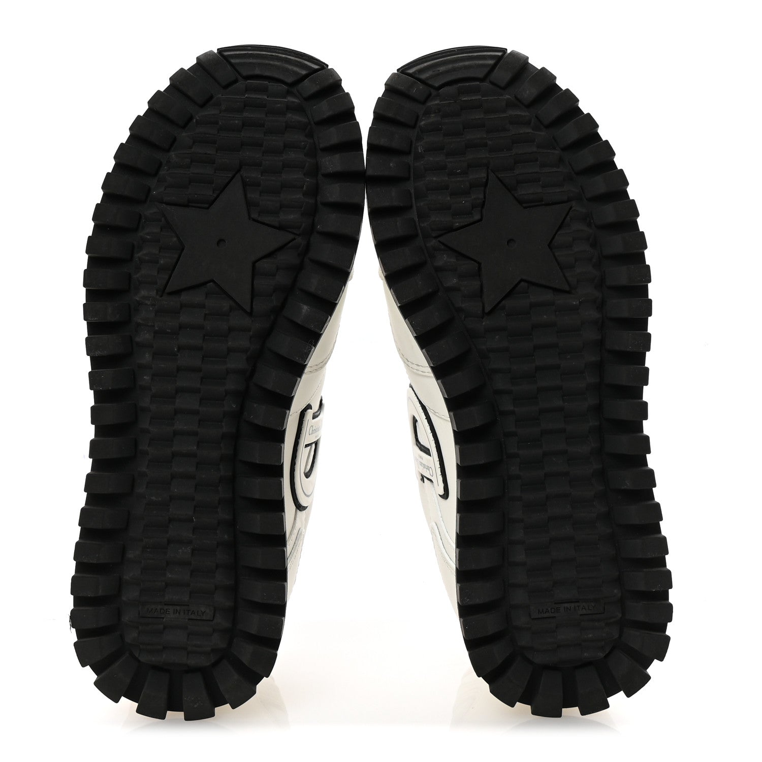 Christian Dior Calfskin C'est Dior Sneakers 37 White Black 6 of 9