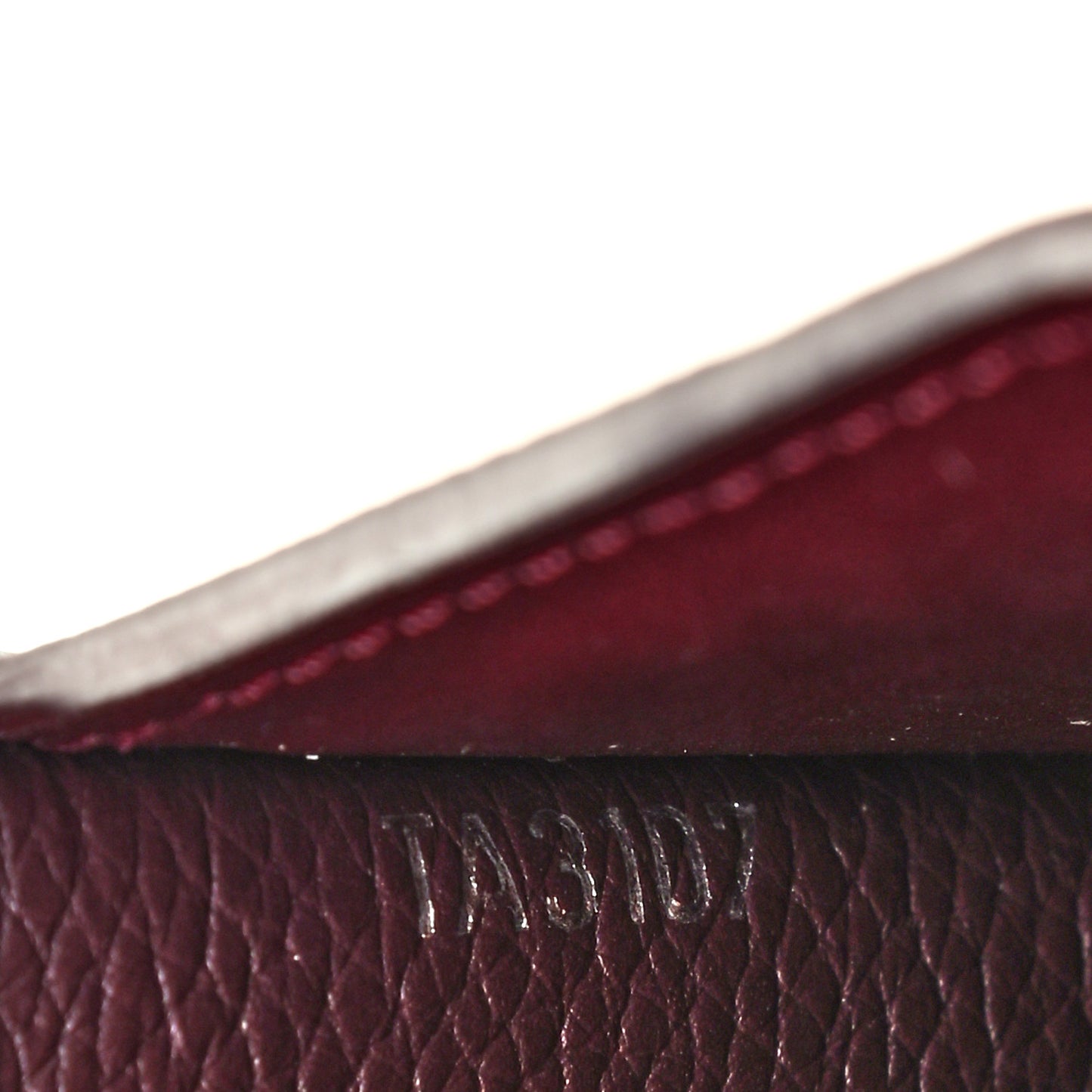 Calfskin LockMe II Compact Wallet Prune