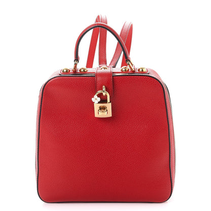 Dolce & Gabbana Calfskin Rosaria Backpack Red 1 of 8