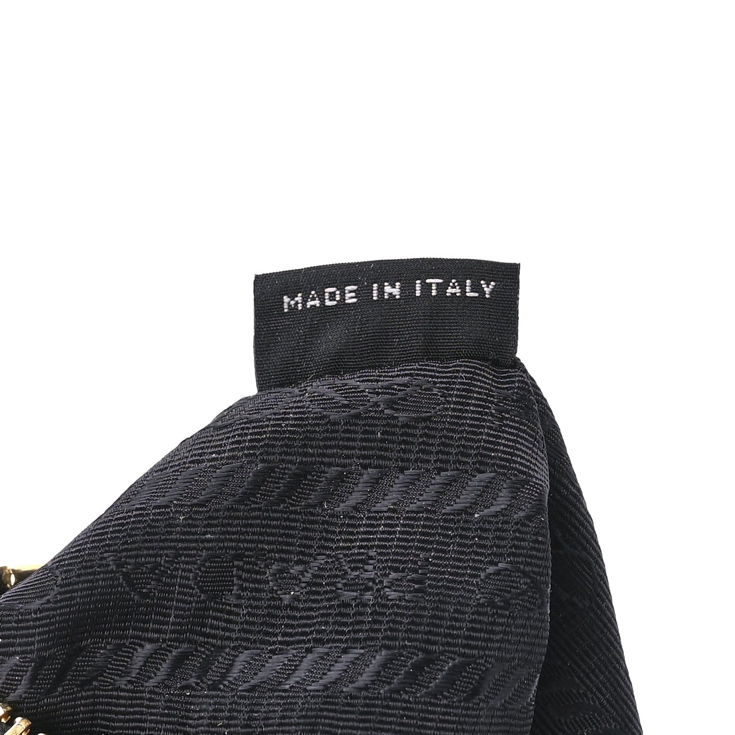 Saffiano Lux Mini Shoulder Bag Black