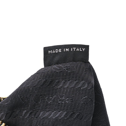 Prada Saffiano Lux Mini Shoulder Bag Black 7 of 12