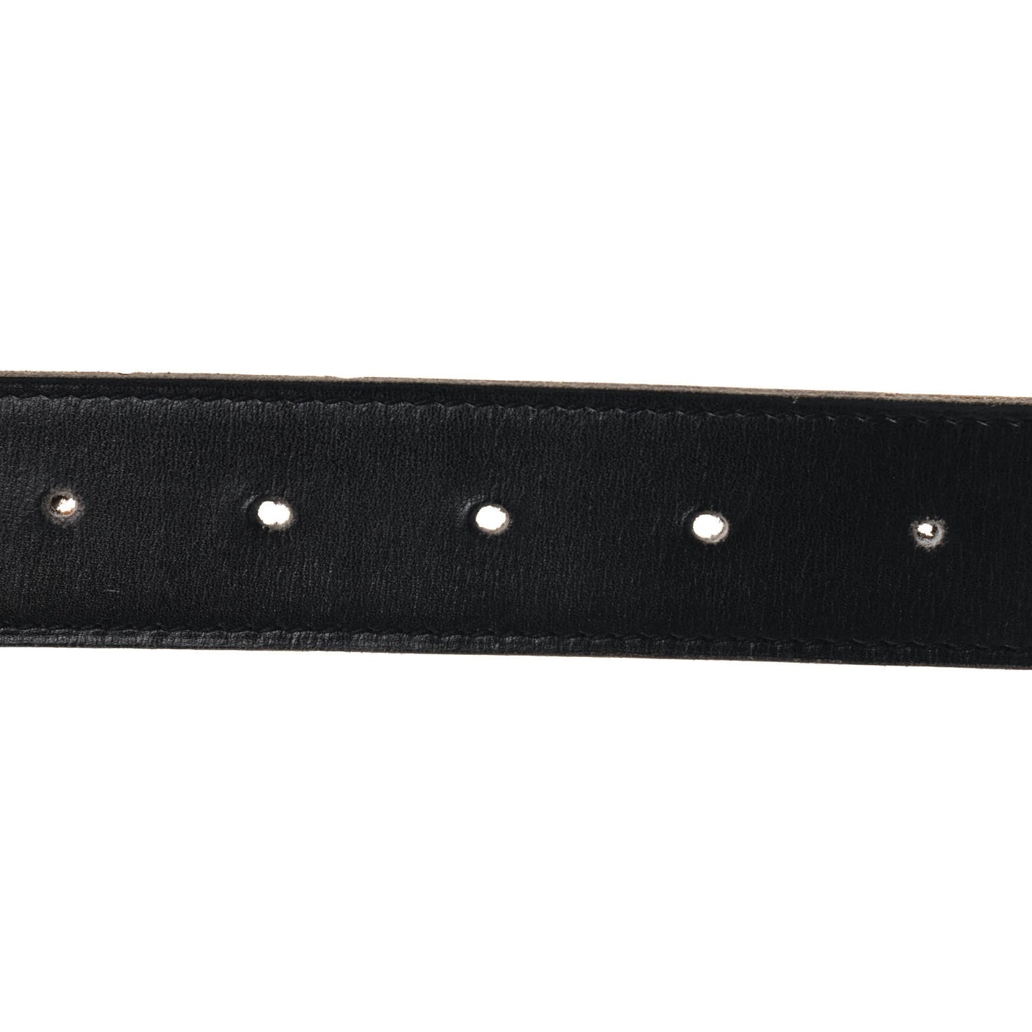 Box Togo 32mm Belt Strap 75 Black Gold