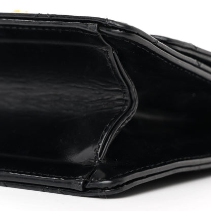 Chanel Patent Calfskin Quilted Mini Square Flap Black 10 of 13