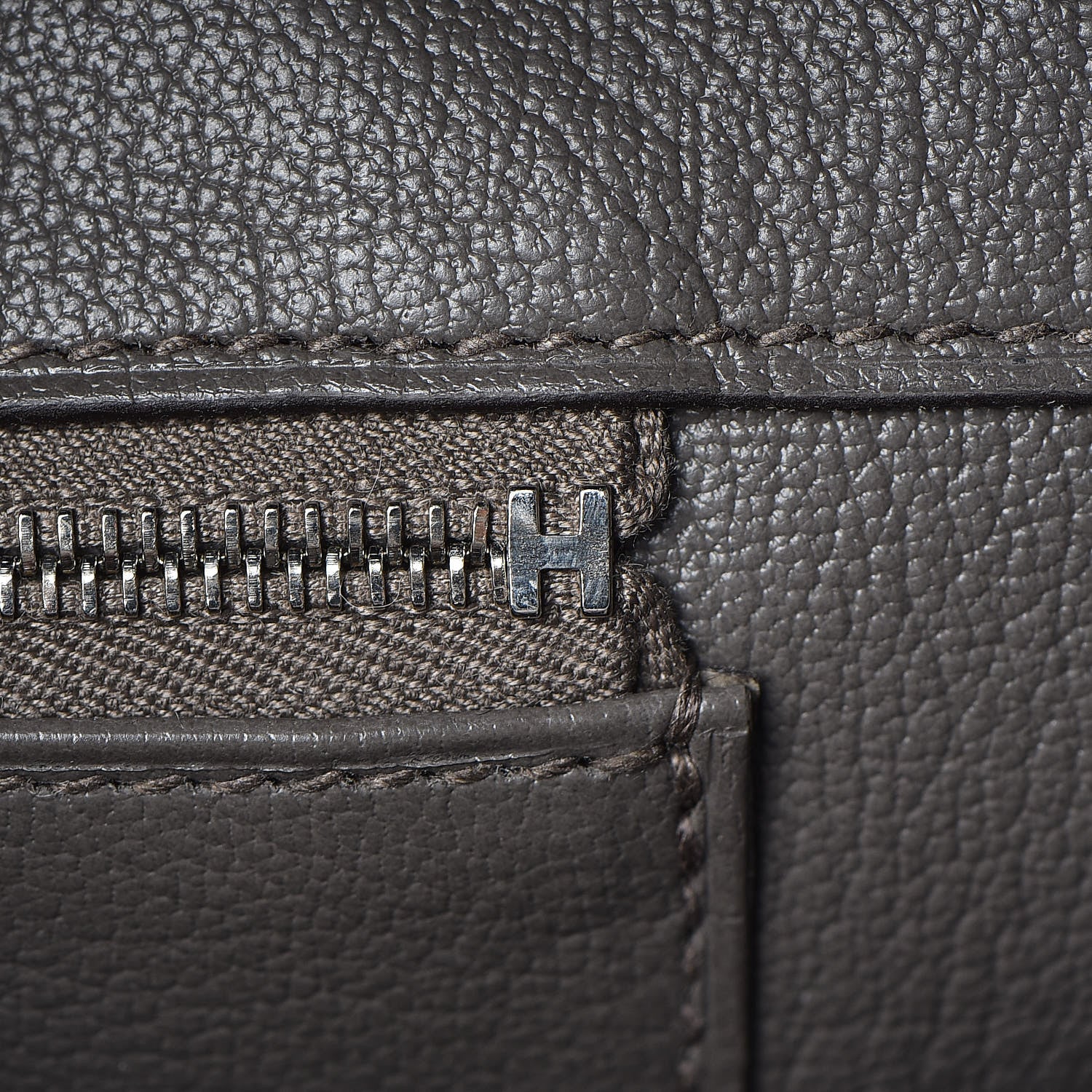 Hermes Togo Birkin 35 Etain 21 of 37