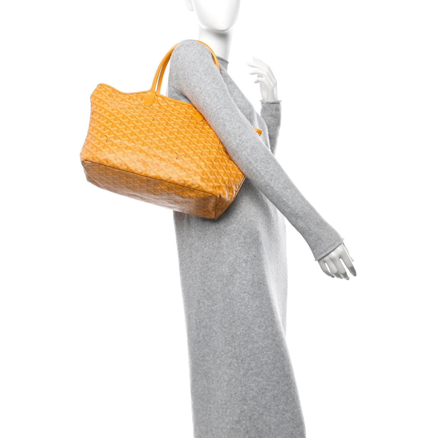 Goyard Goyardine Saint Louis PM Yellow 2 of 14
