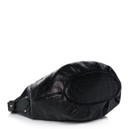 Gucci Guccissima Pelham Medium Hobo Black 4 of 17