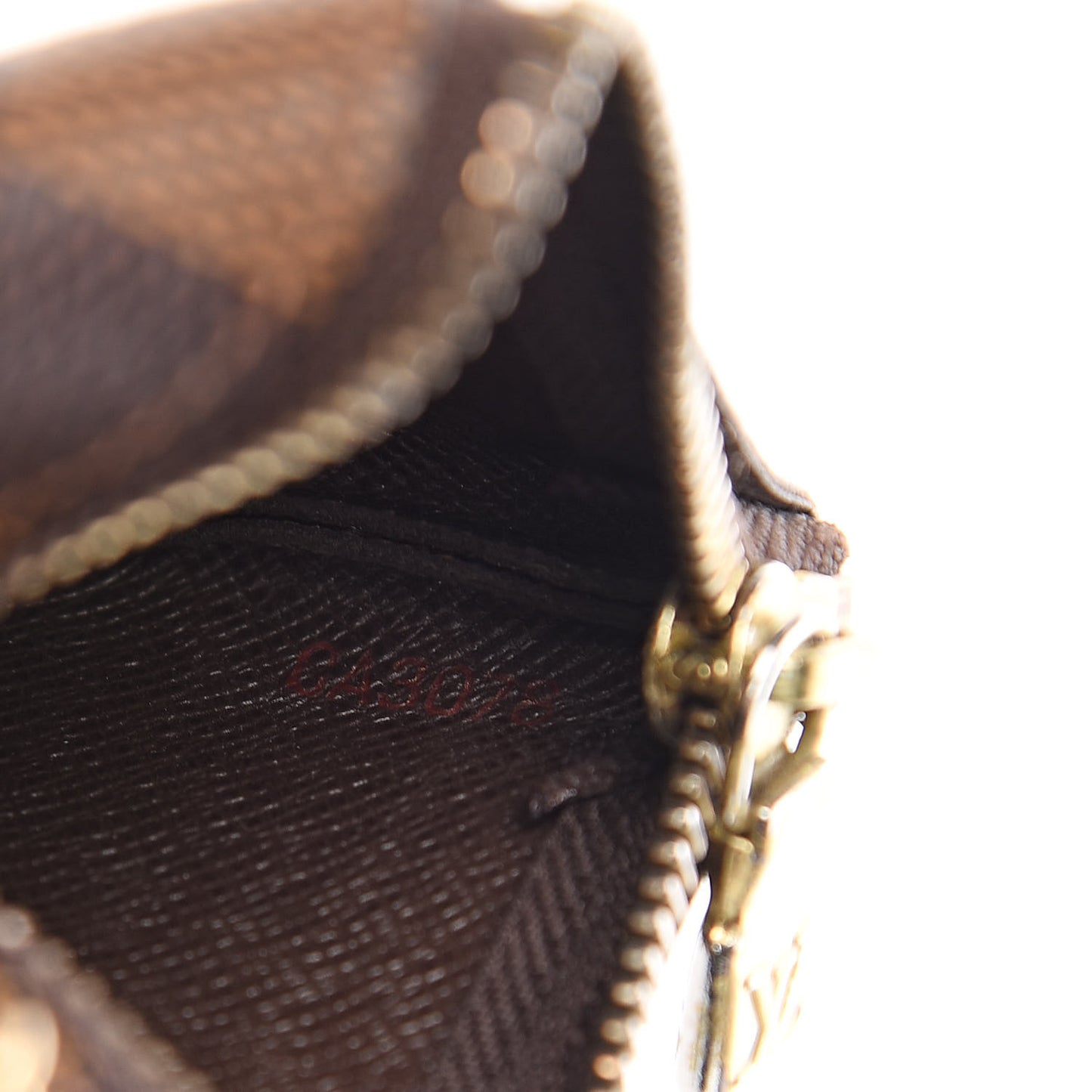 Damier Ebene Key Pouch