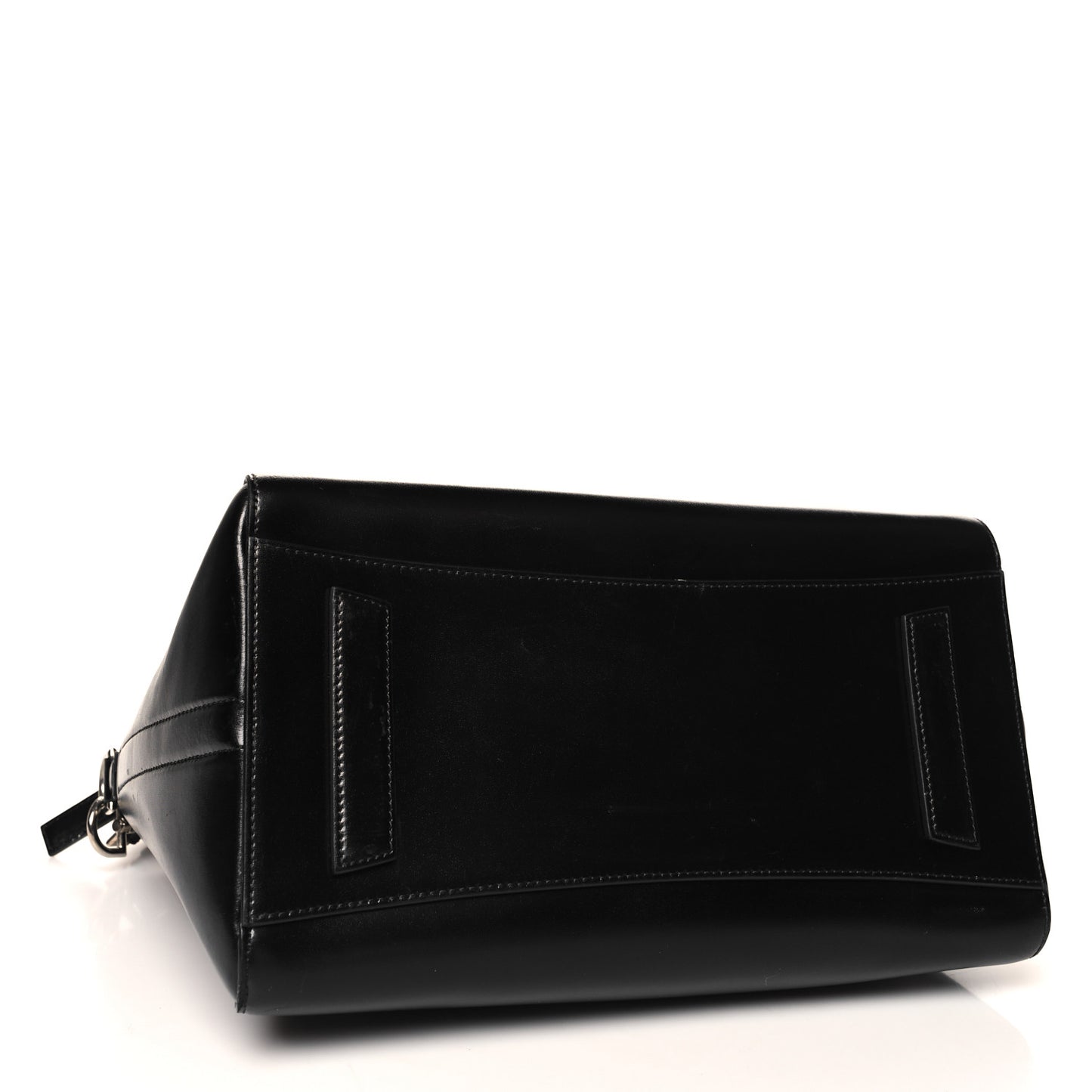 Shiny Lord Calfskin Medium Antigona Black