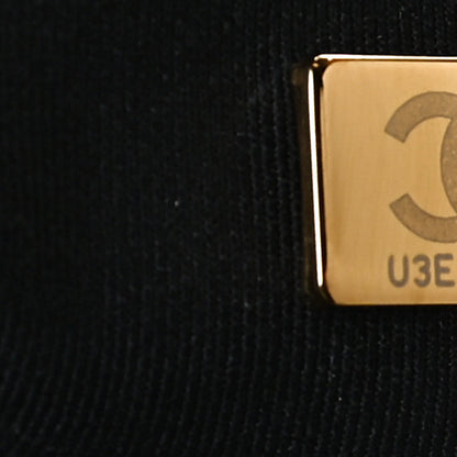 Chanel Calfskin Stitched Large Shopping Bag Black 7 of 10