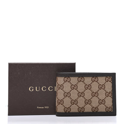 Gucci Monogram Bi-Fold Wallet Dark Brown 7 of 7