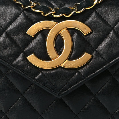 Chanel Lambskin Quilted Mini Flap Black 10 of 11