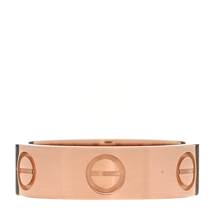 Cartier 18K Pink Gold 5.5mm LOVE Ring 52 6 1 of 4