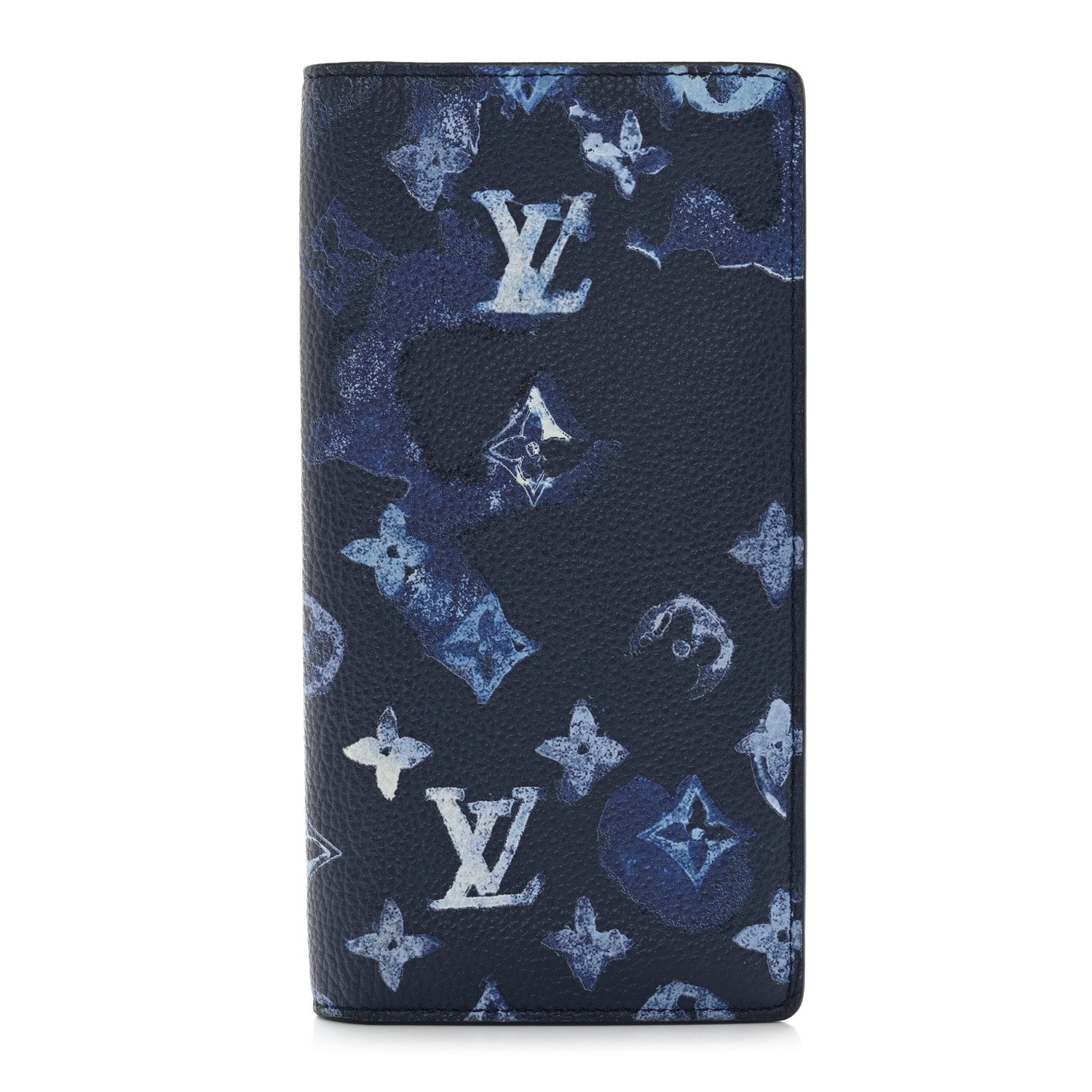 Louis Vuitton Monogram Ink Watercolor Brazza Wallet 1 of 6