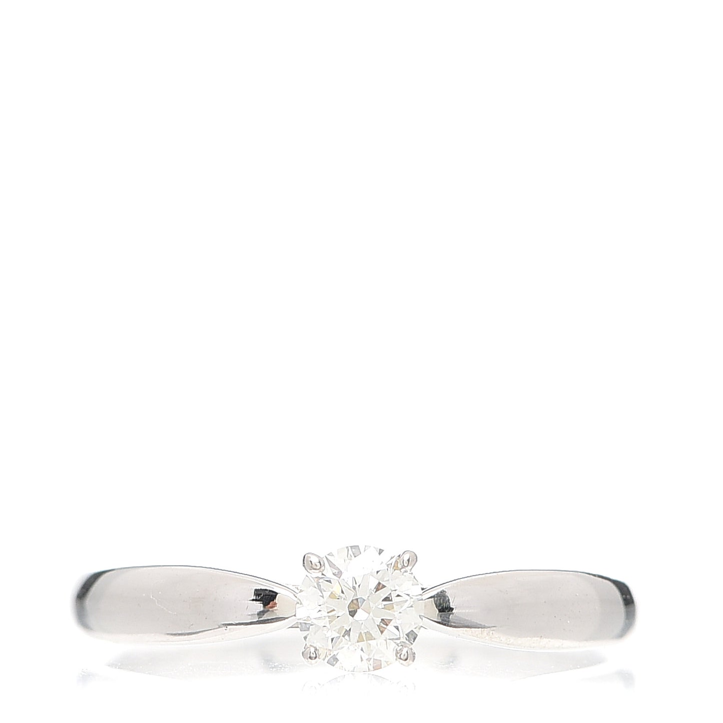Platinum Diamond .31ct Harmony Solitaire Engagement Ring 54 7